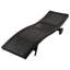 Ensemble de 2 chaises longues de patio, chaise longue d'extérieur inclinable à roulettes, table d'appoint coulissante, dossier réglable-2140609486