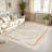 Monaco Series Abrstract Black/Gray/Ivory/Beige Area Rug-578247161