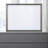 Casimiro Rectangular Mirror in Gray