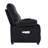 160°Recliner Chair for Elderly Seniors-Manual Push Back Reclining Chair with 8-Point Massage & Heating, Plush Chenille Fabric & Remote Control, Side Storage Pockets for Living Room, Bedroom-250893982