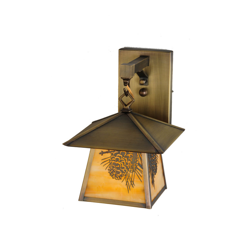 Rustic Lodge 1 - Light Armed Sconce