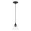 Luminaire suspendu en forme de cloche à 1 lumière Whinnie-1563932201