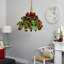 Geranium Hanging Basket Arrangement in Basket