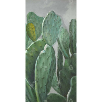 Paddle cactus - 15.75"x31.50" Desk mat