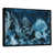 Toile avec cadre flottant noir