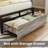 Bed Frames With Drawer, Industrial Gray-1678762480