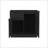 Dresser With 2-Door And Single Drawer, Black
