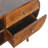 Chestnut Circular Media Unit