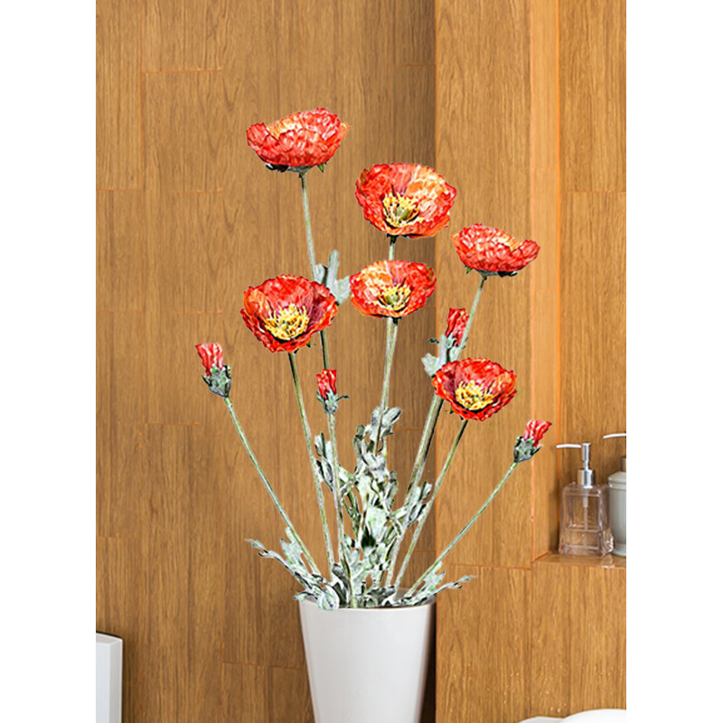 Choix de coquelicots 26 po Primrue Orange, paquet de 12