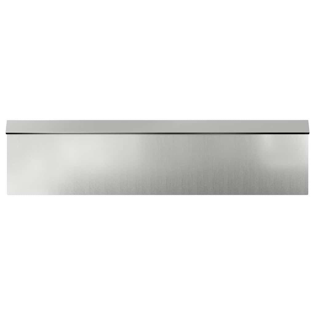 25cm H x 100cm W Galvanised Steel Hardware