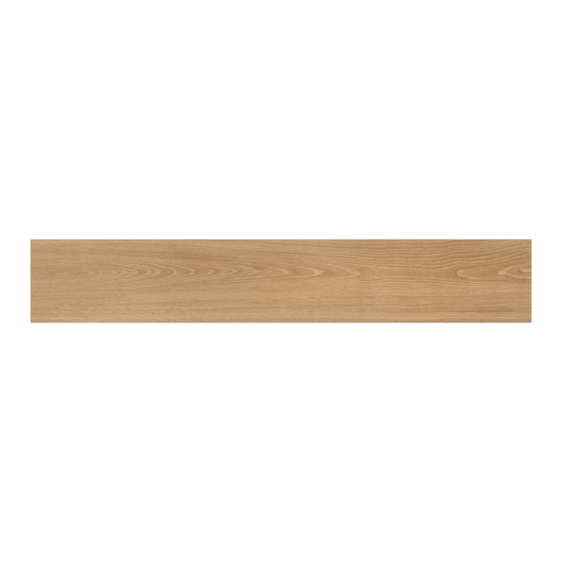 Fontana Tannin 10 in. x 60 in. Matte Porcelain Wood Look Floor and Wall Tile, Tannin