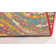 Miley Abstract Red/Green/Yellow Area Rug