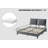 Leilonie Upholstered Sleigh Bed-301861300