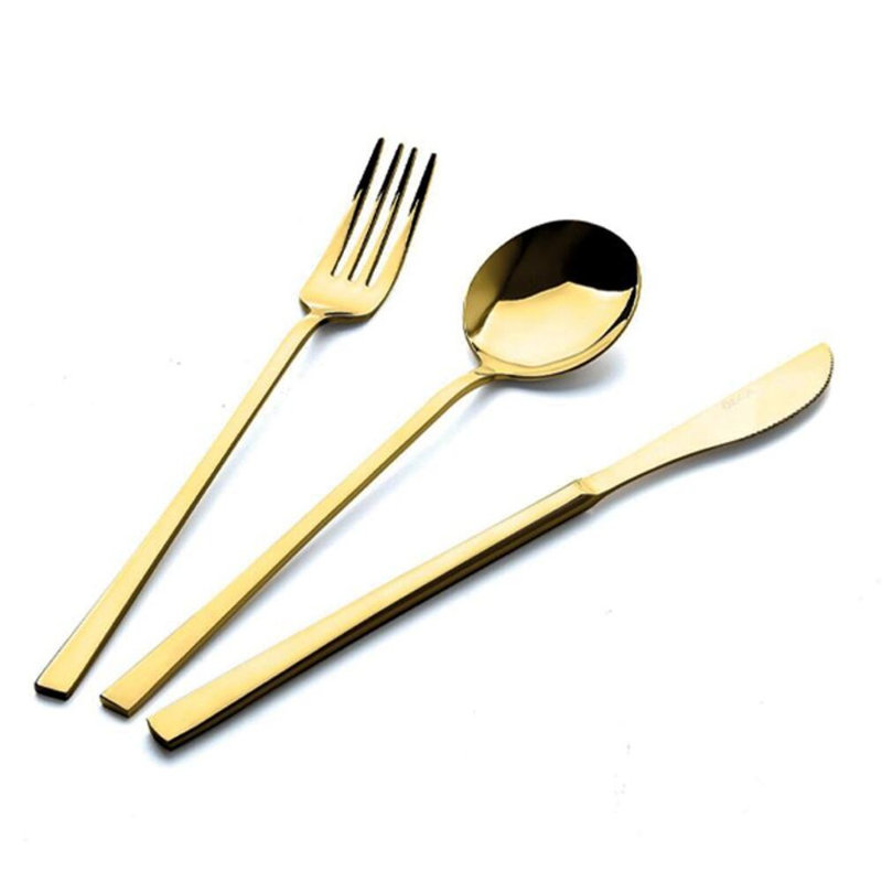 Cutlery Set, Gold