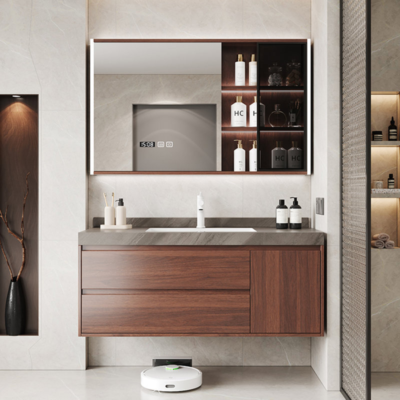 Retro simple bathroom cabinet
