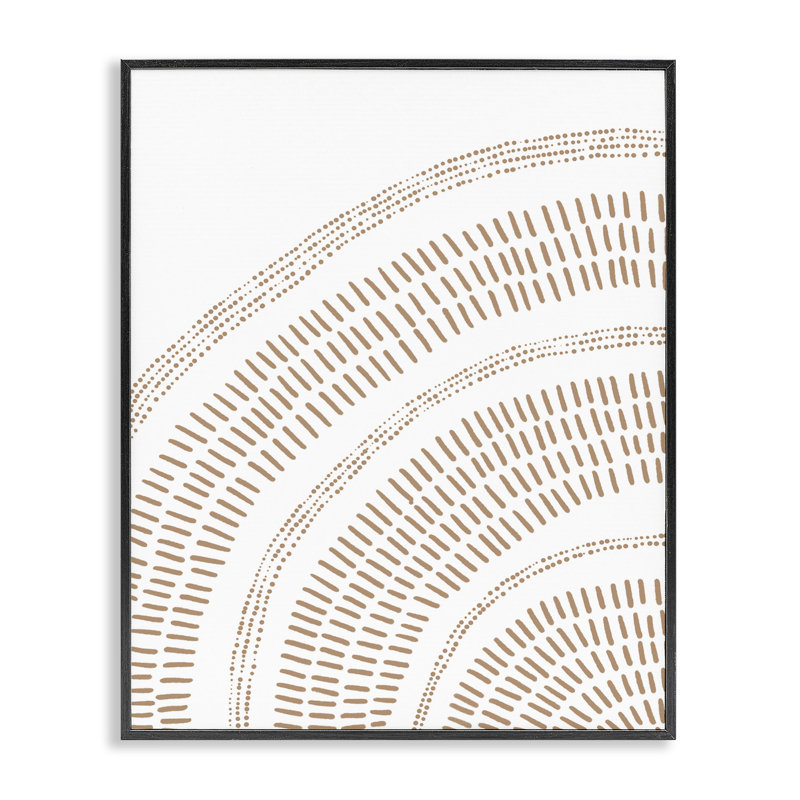 Boho Arch, giclée par Jetty Home, LLC, Giclée encadrée noir minuit, H 20 po x l 16 po