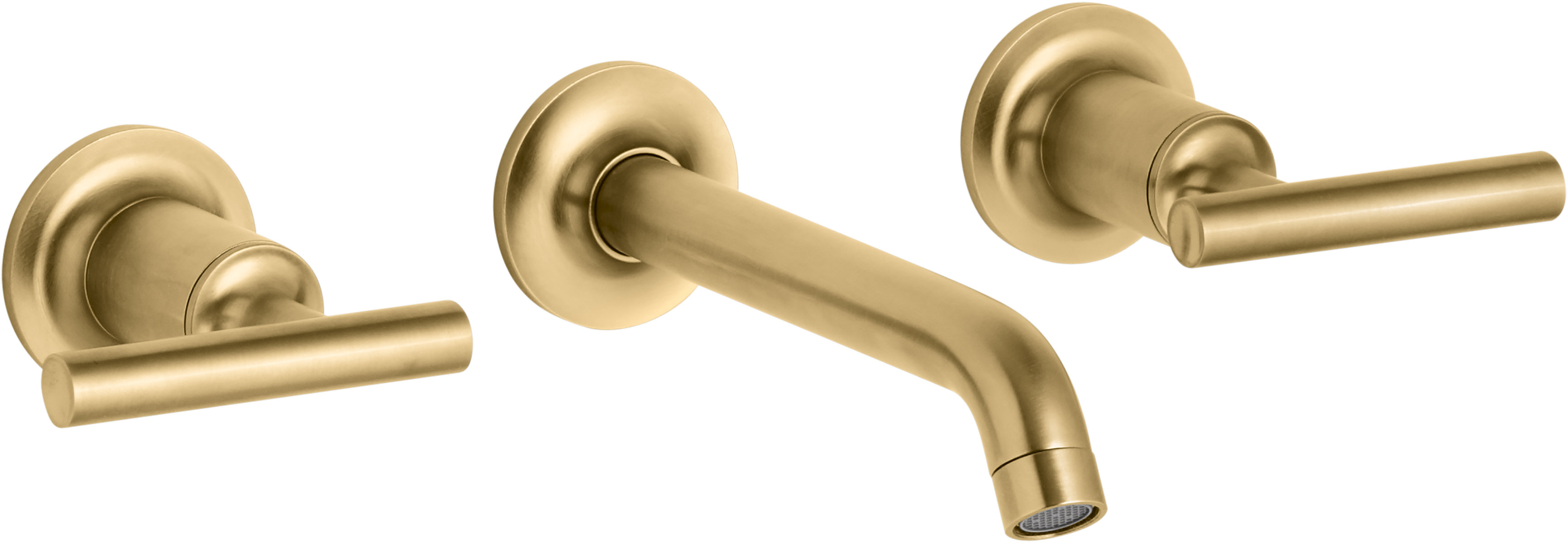 K-T14413-3-BGD,CP,BN Kohler Purist® Wall-Mounted Bathroom Faucet ...