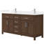Beckett 66" Freestanding Double Bathroom Vanity with Cultured Marble Top-411161620-473309635-481319807