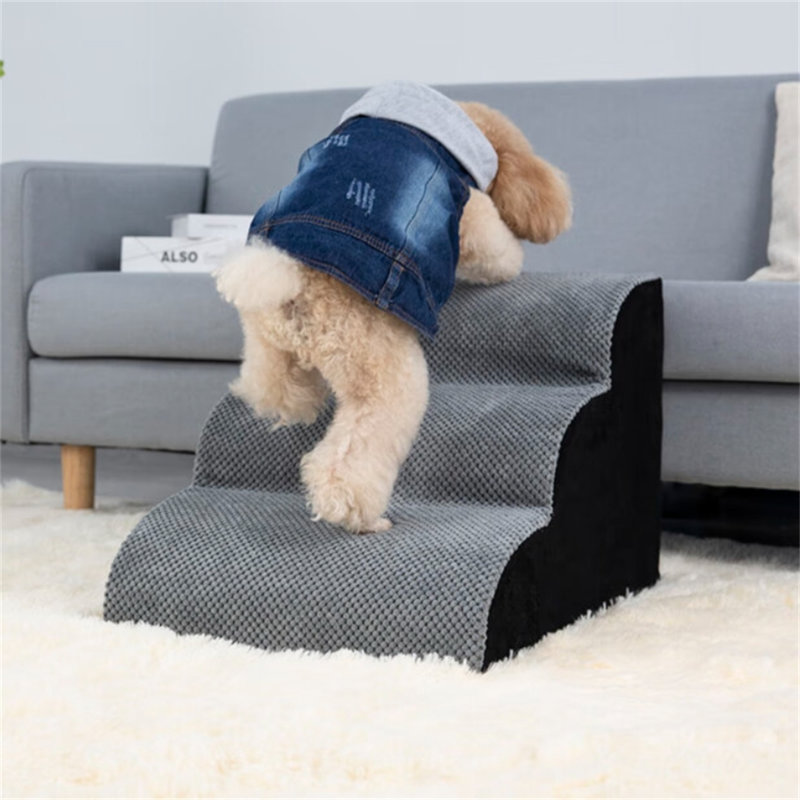 Escalier pour chien de compagnie, Grand (H 15,74 po x l 15,74 po x P 23,62 po)