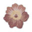 Violet Hand-Tufted Wool Nursery Rug (36" Round)