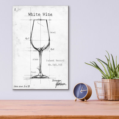 «Barware Blueprint IV» par Ethan Harper - reproduction de dessin non encadrée