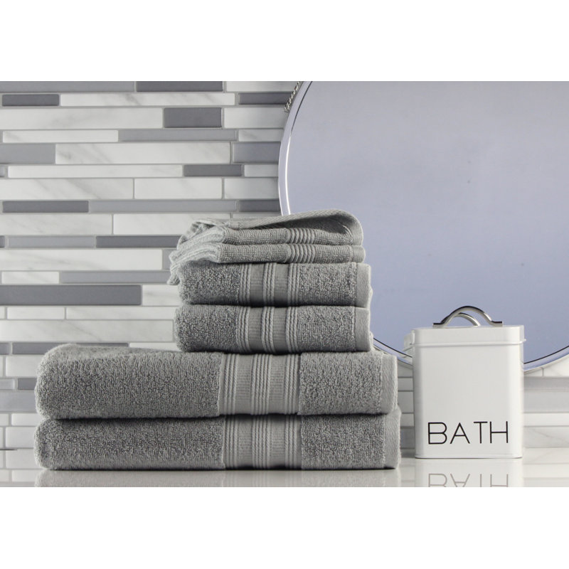 100% Cotton Midweight Mulit-Size Set, Gray
