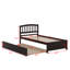 Lit plateforme avec lit gigogne-2133295073