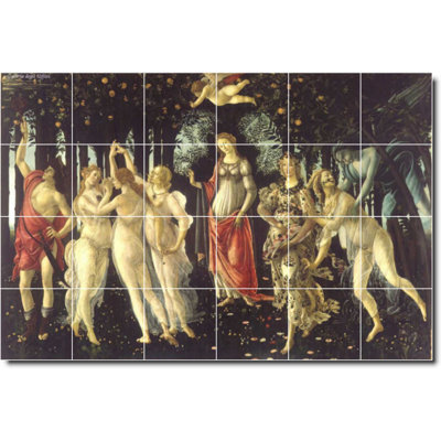 Carreau de peinture murale décorative en céramique 25,5 po x 17 po 4,25 po x 4,25 po