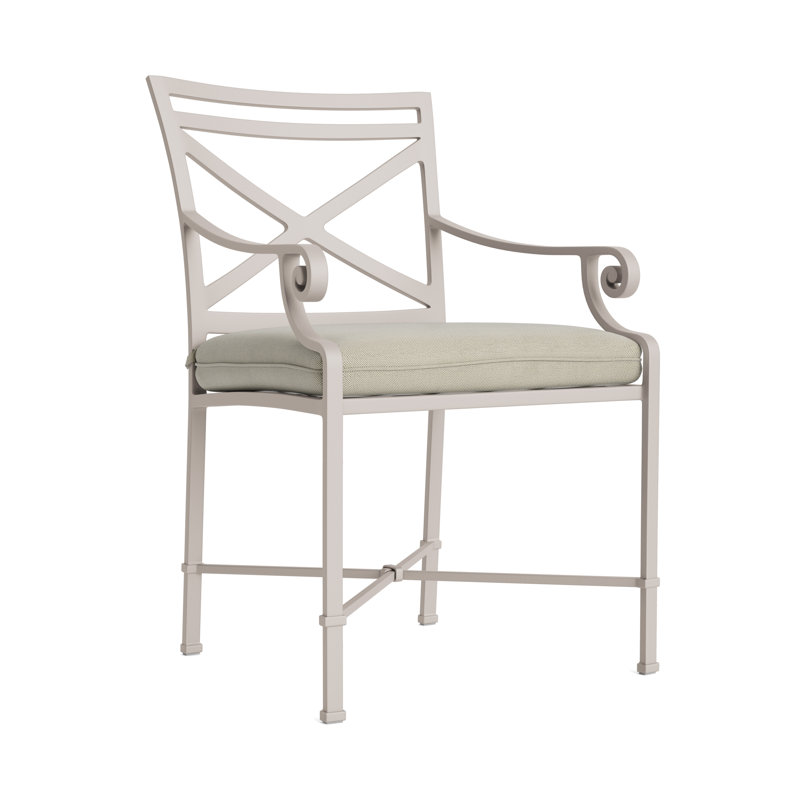 Venetian Outdoor Lounge Chair, Fusion Moccasian, Dove Smooth