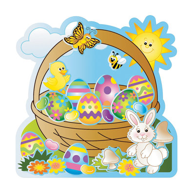 Azurdee Paper Easter Stickers