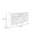 Buffet Wabi-sabi vieille porte en bois