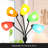 Led Floor Lamp - Multi-Head Dimmable Standing Lamp With Adjustable Gooseneck Arms For Living Rooms, Offices & Bedrooms