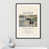 Walnut Single Picture Frame selected