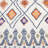 Rectangle Wagar Geometric Handmade Area Rug in Ivory/Black/Orange-52770425