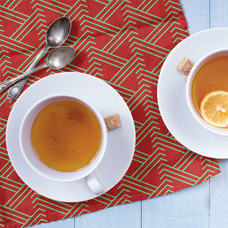Waffle Tea Towel Kitchen Towel, Poly Twill