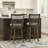 Bodnar Swivel Upholstered Linen Blend Counter Stool