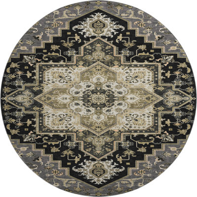 Premium Machine Washable Cossette AMF1036 Oriental Rug