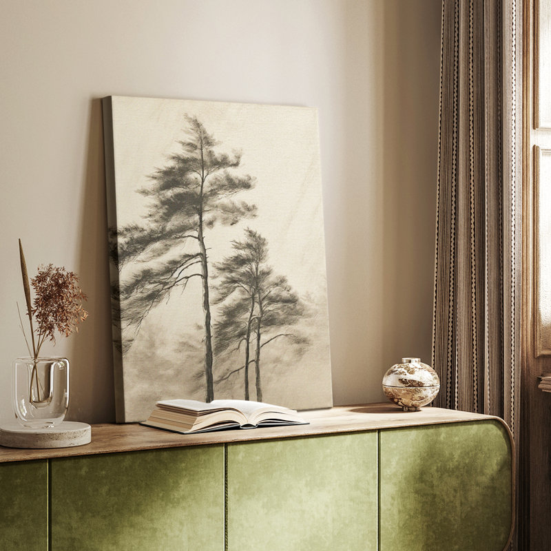 Paysage rétro XXXIV - galerie Cavas, H 48 po x l 32 po