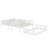 Twin-Sized Triple-Layer Rubber Wood Bunk Bed Fully Equipped With Ladders And Guardrails-1620661494