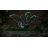 28"H Solar Neon Butterfly Garden Statue with Neon Lights
