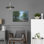 Art mural en métal luxueux «Spring Country Road» par Campbell Frost, 24 po x 16 po