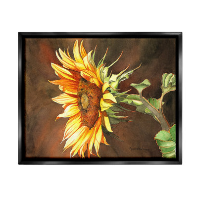 Sunflower with Vivid Light Wall Art by Christine Reichow