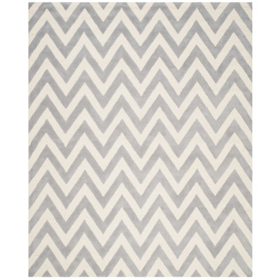Kyleigh Wool Chevron Indoor Rug