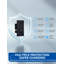 Prise quadruple inviolable standard de 15 ampères-74708419-74708418