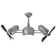 41" Schramm 6 - Blade LED Dual Ceiling Fan with Remote Control and Light Kit Included