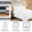 Ensemble de housse de couette avec taies d'oreiller en mélange de coton égyptien certifié Edmont-24749164-24749170