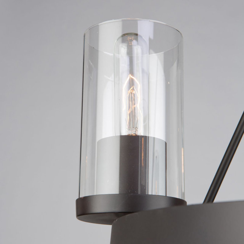 Aadhvik 6 - Light Dimmable Cylinder Chandelier