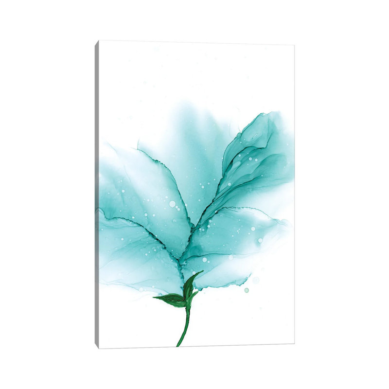 Whispy Flower II - Wrapped Canvas Painting - Wrapped Canvas Painting, 66.04 cm H x 45.72 cm W