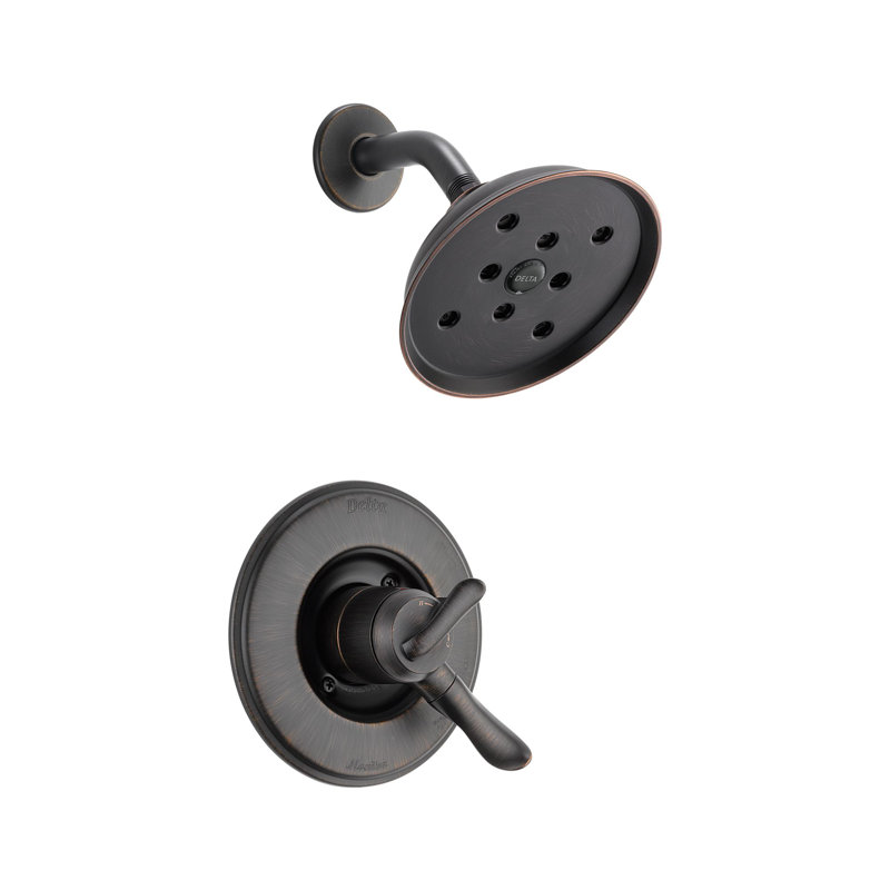 Linden Pressure-Balanced Shower Faucet with H2okinetic Technology, Venetian Bronze