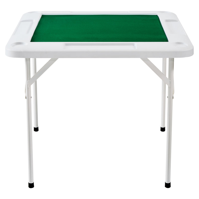 Stellweilan Tessberg 35.43'' 4 - Player White Foldable Card Table